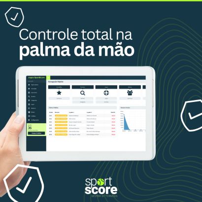 Controle Total de Torneios na Palma da Sua Mão